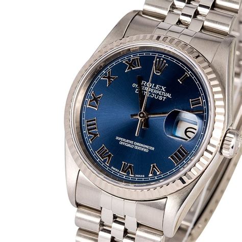 rolex ref 16234 blue dial|rolex model 16234.